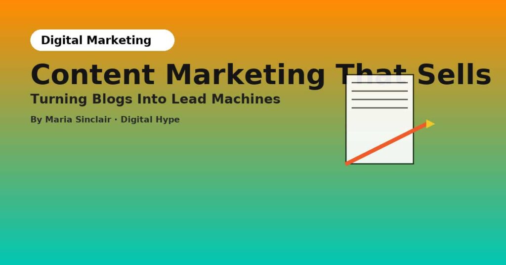Content Marketing That Sells | Lead-Generating Strategies