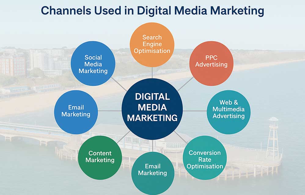 Channels Used in Digital Media Marketing