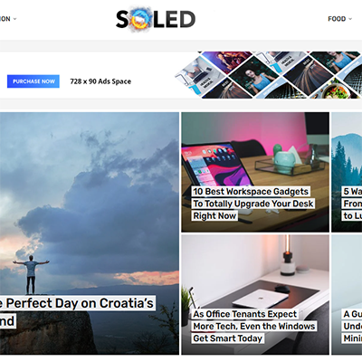 Magazine Style Design