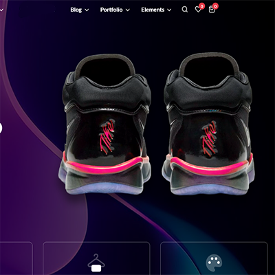 Trainers Ecommerce Design